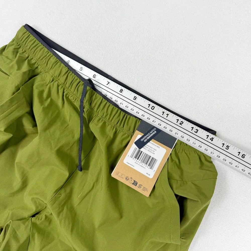 The North Face Lightstride Pants Size S Mens Forest Olive Flashdry NEW